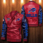 Buffalo Bills Leather Bomber Jacket