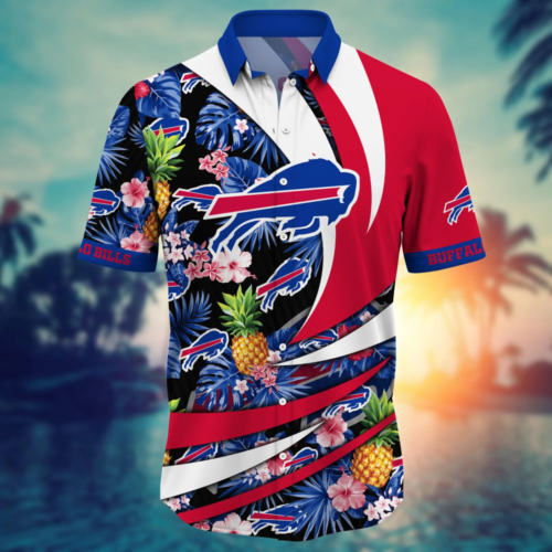 Buffalo Bills NFL Flower Hawaii Shirt  For Fans, Summer Football Shirts