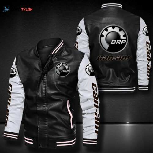 Miami Marlins Leather Bomber Jacket