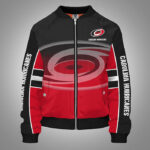 Carolina Hurricanes Red Bomber Jacket