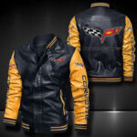 Chevrolet Corvette Leather Bomber Jacket