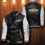 Chevrolet Leather Bomber Jacket