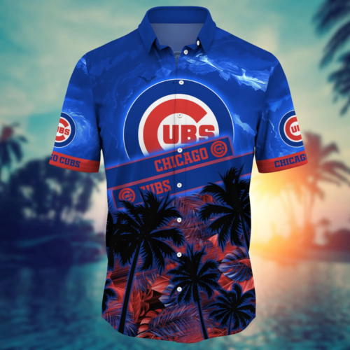 Chicago Cubs MLB Flower Hawaii Shirt   For Fans, Summer Football Shirts