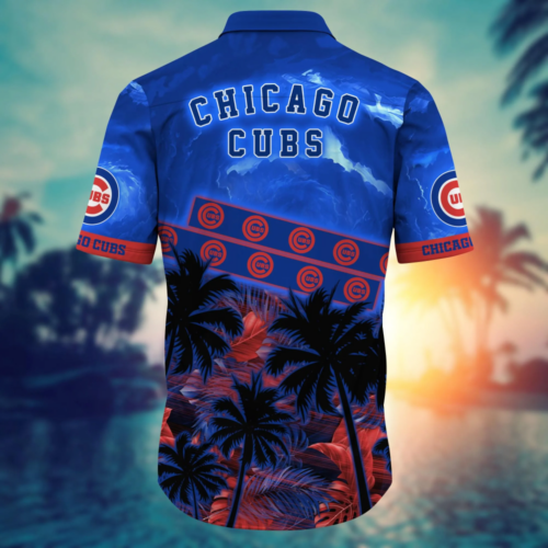 Chicago Cubs MLB Flower Hawaii Shirt   For Fans, Summer Football Shirts