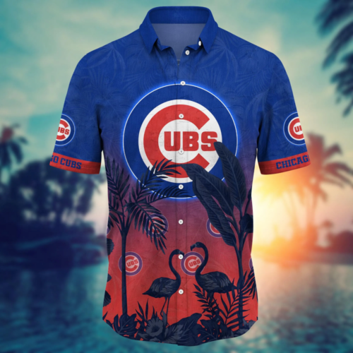 Chicago Cubs MLB Flower Hawaii Shirt   For Fans, Summer Football Shirts
