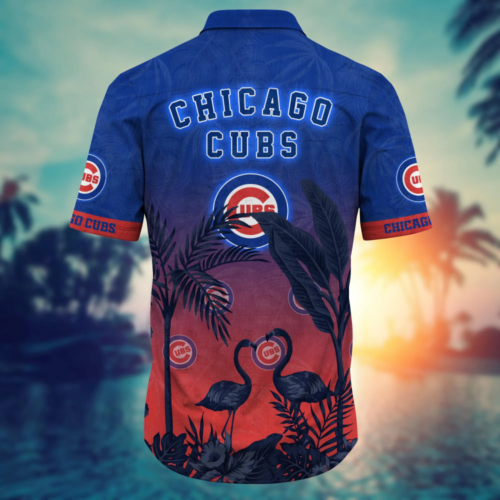 Chicago Cubs MLB Flower Hawaii Shirt   For Fans, Summer Football Shirts