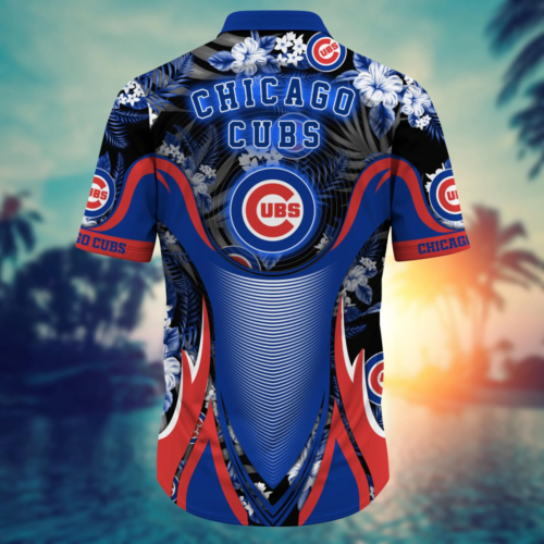 Chicago Cubs MLB Flower Hawaii Shirt   For Fans, Summer Football Shirts