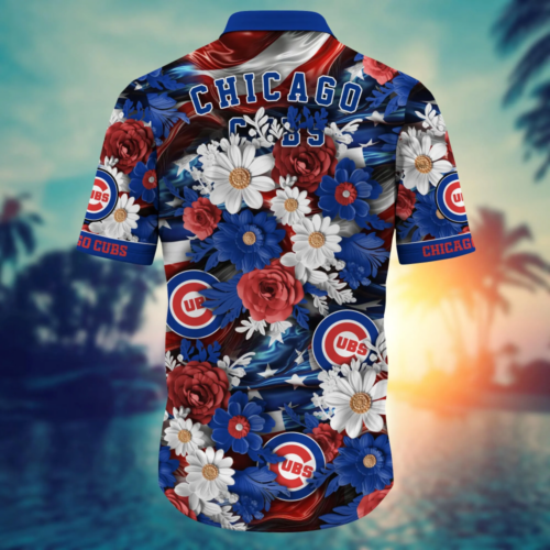 Chicago Cubs MLB Hawaii Shirt Independence Day, Summer Shirts