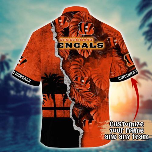 Cincinnati Bengals NFL Flower Hawaii Shirt  For Fans, Custom Summer Football Shirts