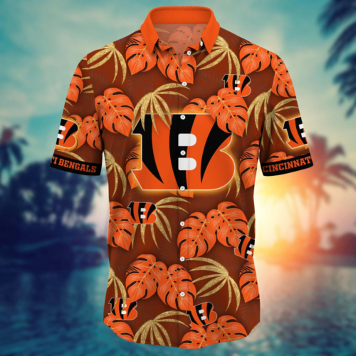 Cincinnati Bengals NFL Flower Hawaii Shirt  For Fans, Summer Football Shirts