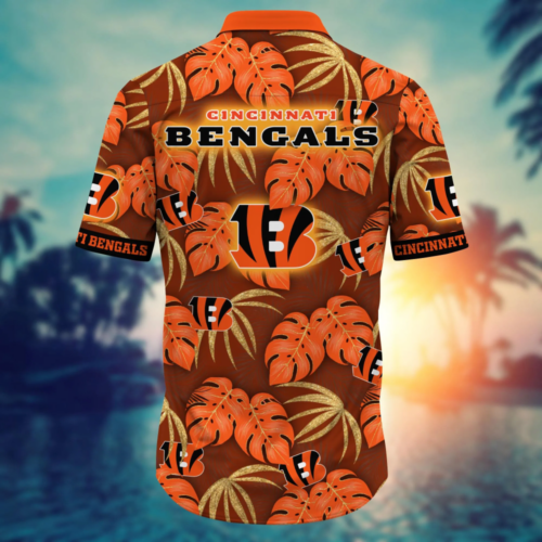 Cincinnati Bengals NFL Flower Hawaii Shirt  For Fans, Summer Football Shirts