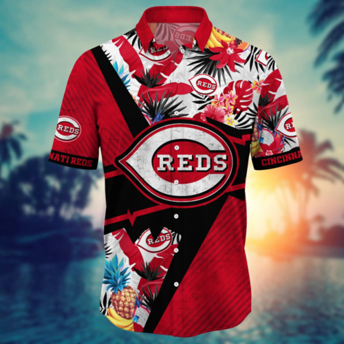 Cincinnati Reds MLB Flower Hawaii Shirt  For Fans, Summer Football Shirts