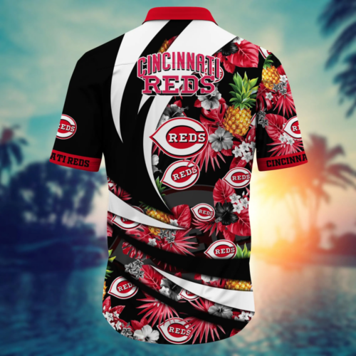 Cincinnati Reds MLB Flower Hawaii Shirt   For Fans, Summer Football Shirts