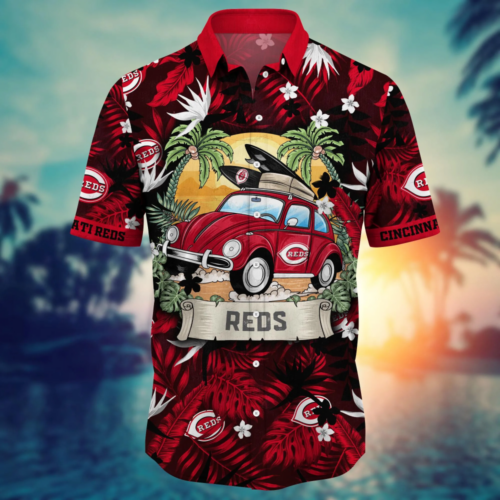 Cincinnati Reds MLB Flower Hawaii Shirt And Tshirt For Fans, Summer Football Shirts