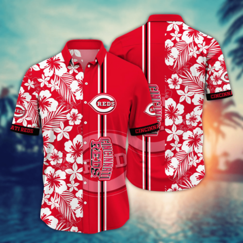 Cincinnati Reds MLB Flower Hawaii Shirt And Tshirt For Fans, Summer Football Shirts