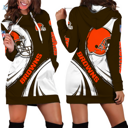 Cleveland Browns Hoodie Dress For Women