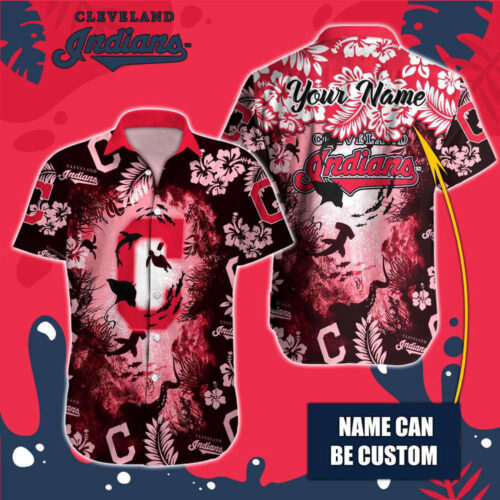 Cleveland Indians MLB-Hawaiian Shirt Custom  For Men Women