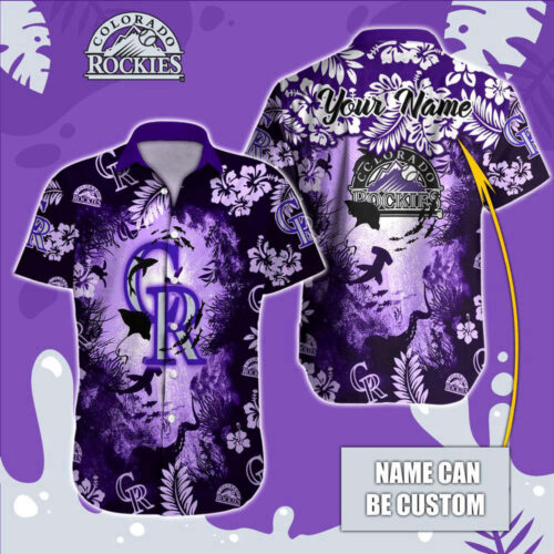 Colorado Rockies MLB-Hawaiian Shirt Custom For Men Women