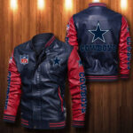 Dallas Cowboys Leather Bomber Jacket