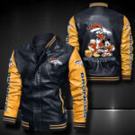 Denver Broncos Leather Bomber Jacket