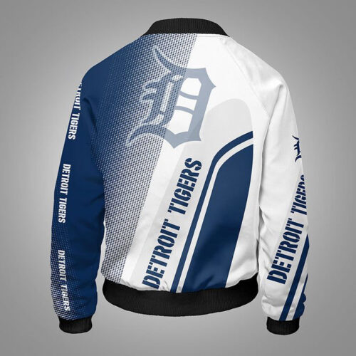 Detroit Tigers Blue Bomber Jacket