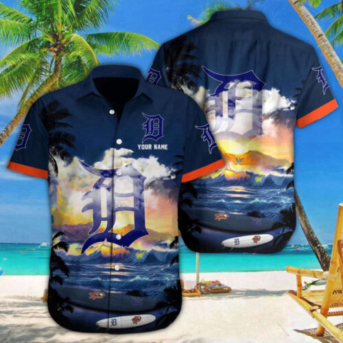 Detroit Tigers MLB-Custom Hawaii Shirt  For Men Women