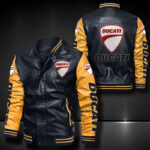 Ducati Leather Bomber Jacket