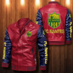 Fc Nantes Leather Bomber Jacket