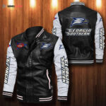 Georgia Southern Eagles Leather Bomber Jacket