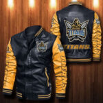 Gold Coast Titans Leather Bomber Jacket