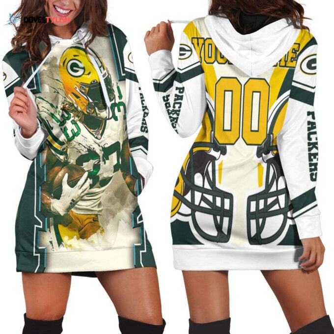 Green Bay Packers Hoodie Dress For Women