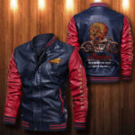 Indian Motorcycle Leather Bomber Jacket