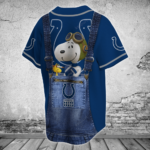 Indianapolis Colts Personalized Baseball Jersey BJ0160