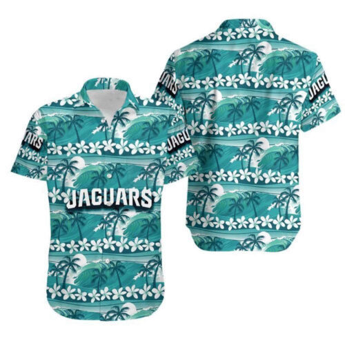 Jacksonville Jaguars Coconut Trees Gift For Fan Hawaii Shirt