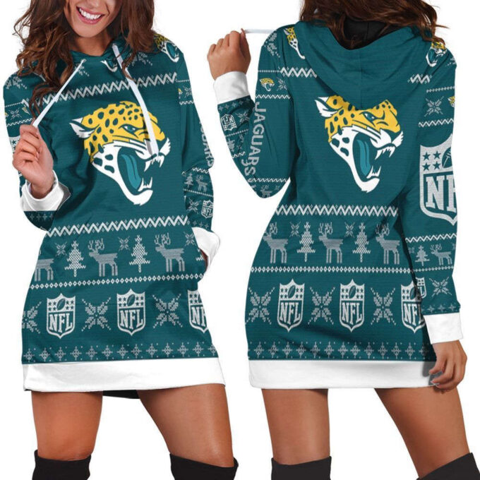 Jacksonville Jaguars Hoodie Dress For Women