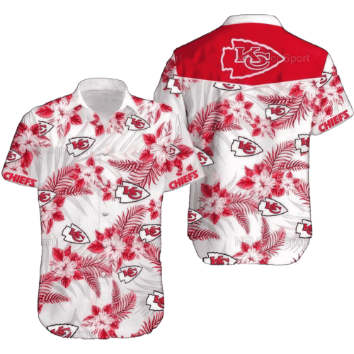 Kansas City Chiefs KCC Beach Shirt Button Up Hawaiian Shirt Gift For Fans