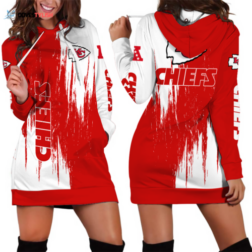 Kansas City Chiefs Hoodie Dress For Women