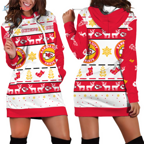 Christmas Gnomes Kansas City Royals Hoodie Dress For Women