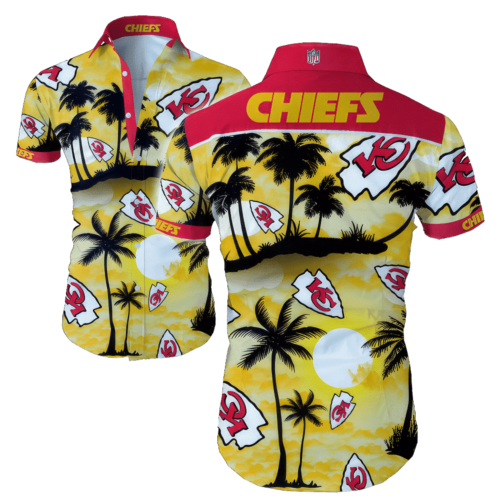Kansas City Chiefs Beach Shirt NFL Hawaiian Shirt Summer Beach For Fans