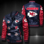 Kansas City Chiefs Leather Bomber Jacket