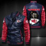 Kansas City Chiefs Leather Bomber Jacket