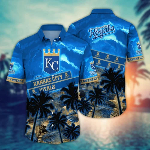 Kansas City Royals MLB Flower Hawaii Shirt For Men Women