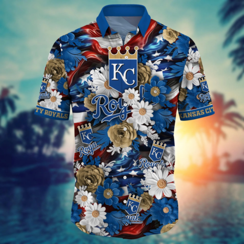 Kansas City Royals MLB Hawaii Shirt Independence Day, Summer Shirts