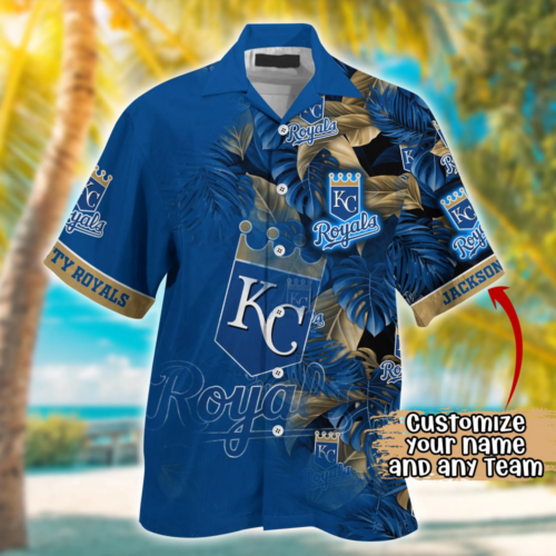 Kansas City Royals MLB Summer Hawaii Shirt And TShirt, Custom Football Shirts