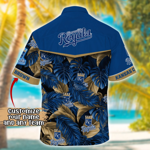 Kansas City Royals MLB Summer Hawaii Shirt And TShirt, Custom Football Shirts