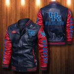 Kentucky Wildcats Leather Bomber Jacket