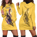Kobe Bryant Los Angeles Lakers Hoodie Dress For Women