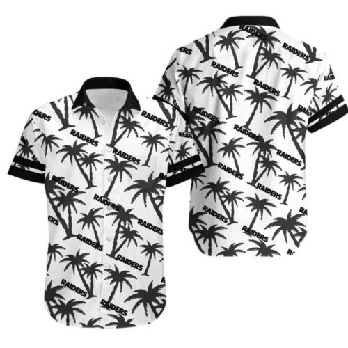 Las Vegas Raiders Coconut Tree Gift For Fan Hawaii Shirt