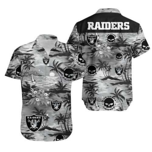 Las Vegas Raiders NFL Football Hawaiian Graphic Print Shirt For Men Women