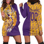 Legend Kobe Bryant Los Angeles Lakers Hoodie Dress For Women